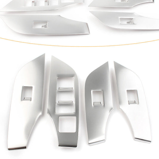 Fit for Toyota RAV4 2019 - 24 Interior Left Side Window Lift Panel Switch Cover Trim