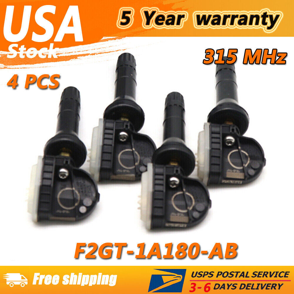 4PCS F2GT-1A189-AB TPMS TIRE PRESSURE SENSOR for Ford F-150 EDGE for MUSTANG