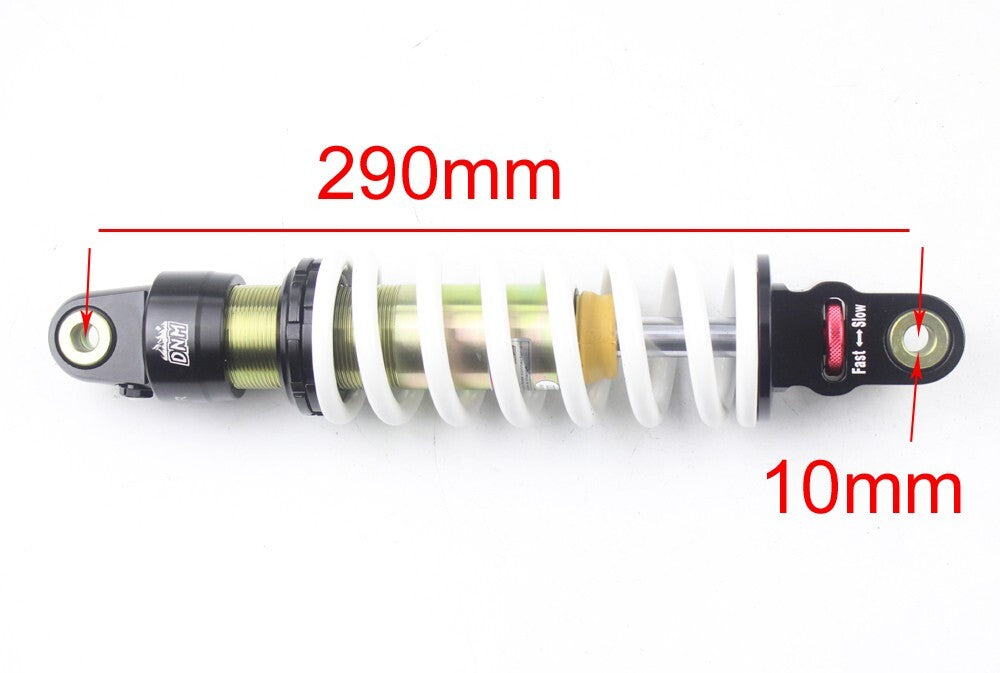 DNM MK-AR 290mm 250LBS Rear Shock Absorber Adjustable For Pit Dirt Bikes CRF110