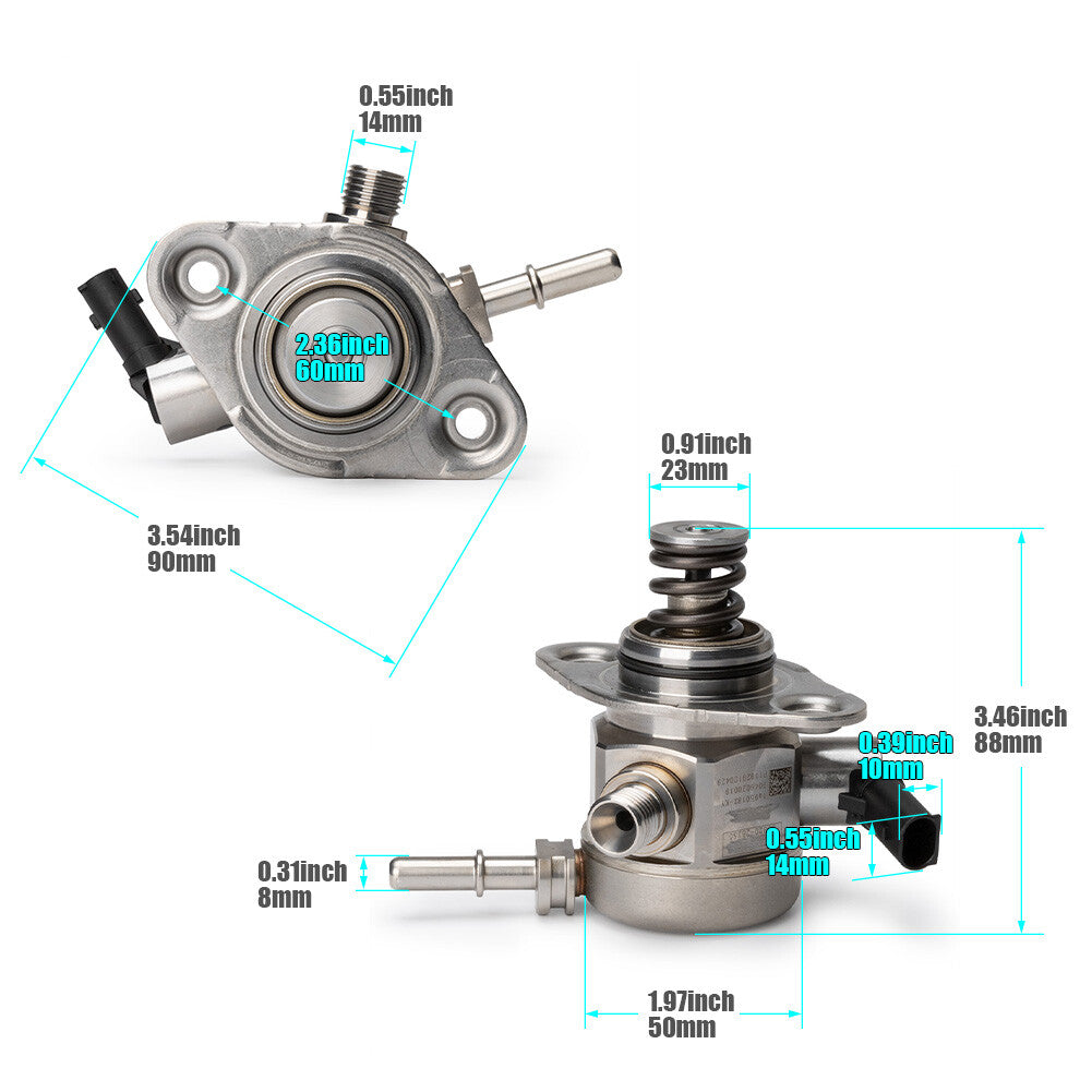 High-pressure fuel pump suitable for Hyundai Sonata accent for Kia Soul Rio 1.6L 35320-2B250