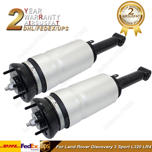 2x Front Air Suspension Struts for Land Rover for Range Rover Sport LR3 LR4 05-14