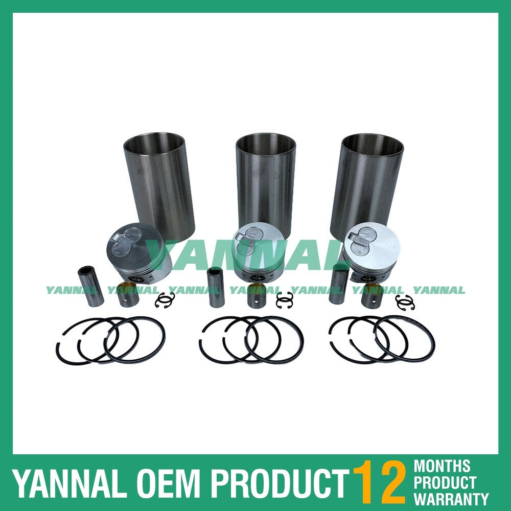 new STD Yanmar 3TNE74 rebuild and overhaul kit with piston rings