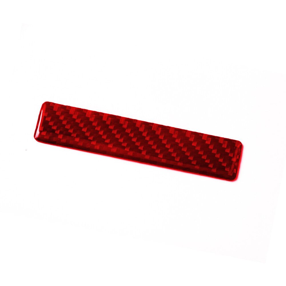 Red Carbon Fiber Sunroof Handle Insert Cover Trim for Chrysler 300 2005-2007