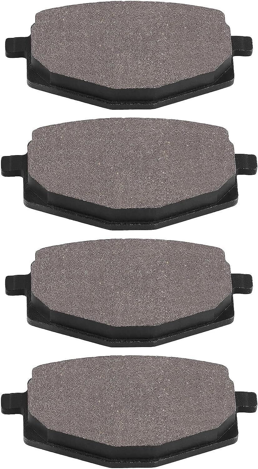 Front and Rear Brake Pads for Yamaha DT 125 R 1988-2003, DT 125 RE 2004, YTZ 250