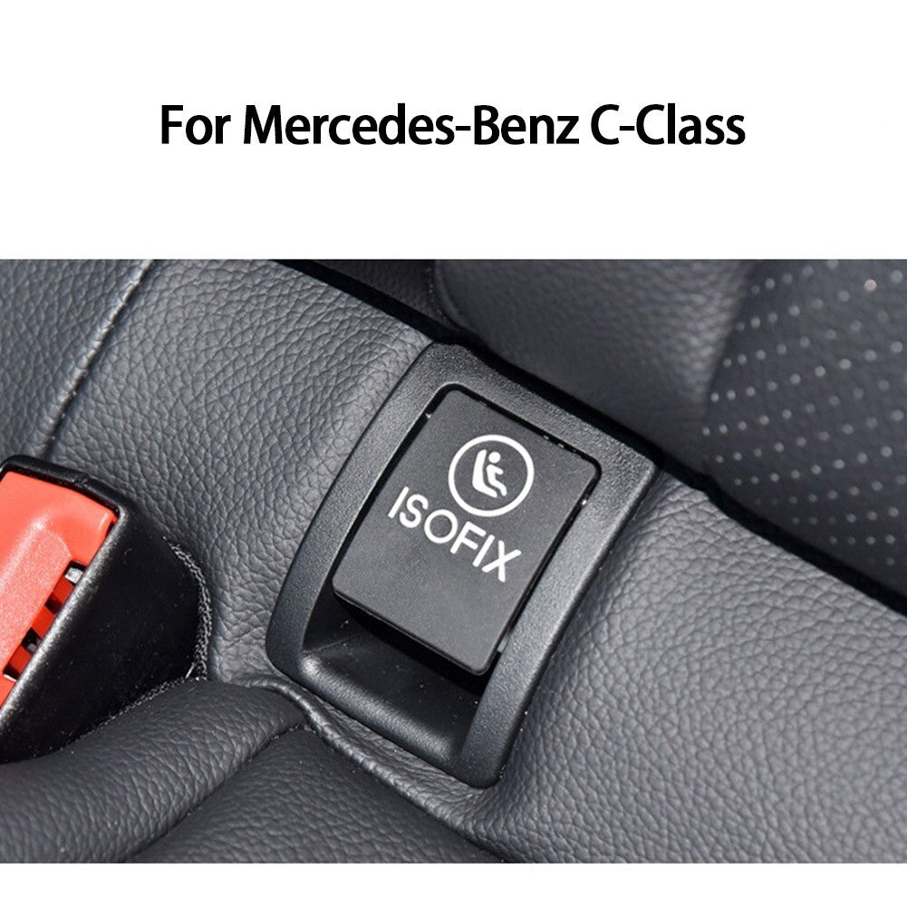 Black A2059200513 ISOFIX Cover for Mercedes C Class W205 C300/C350/C200/C180