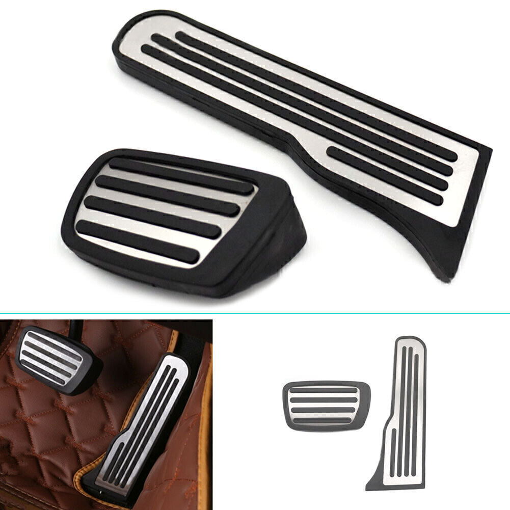 2x Car Foot Gas Brake Pedals Cover Kit For 2016 2017 2018 2019+ for Chevrolet Camaro