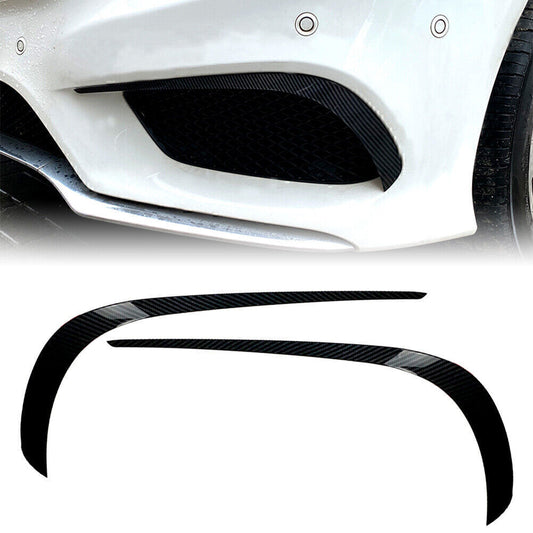 Front Bumper Lip Splitter Spoiler Fit for Mercedes-Benz E-Class W212 Facelift 13-16