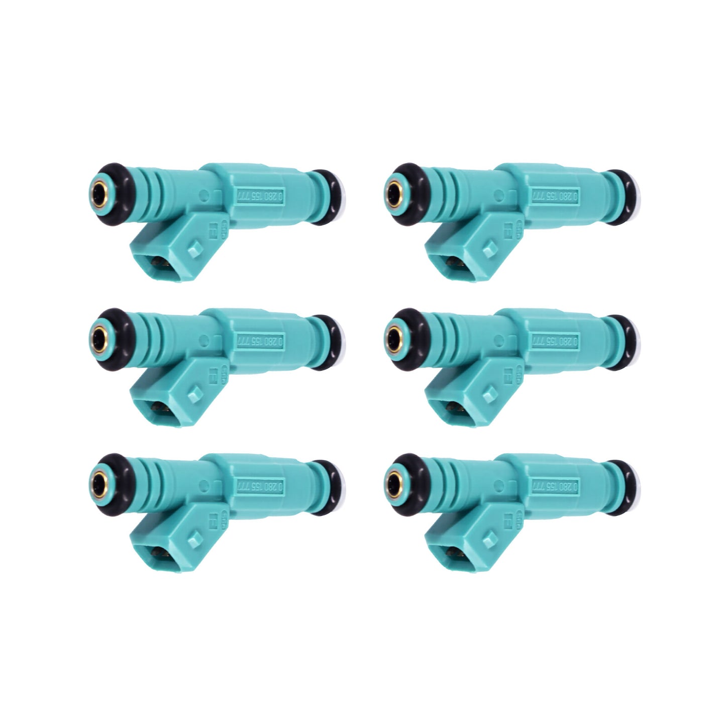 6PCS 2Pins Blue Fuel Injectors Repair Part for Holden Commodore VQ VP VR