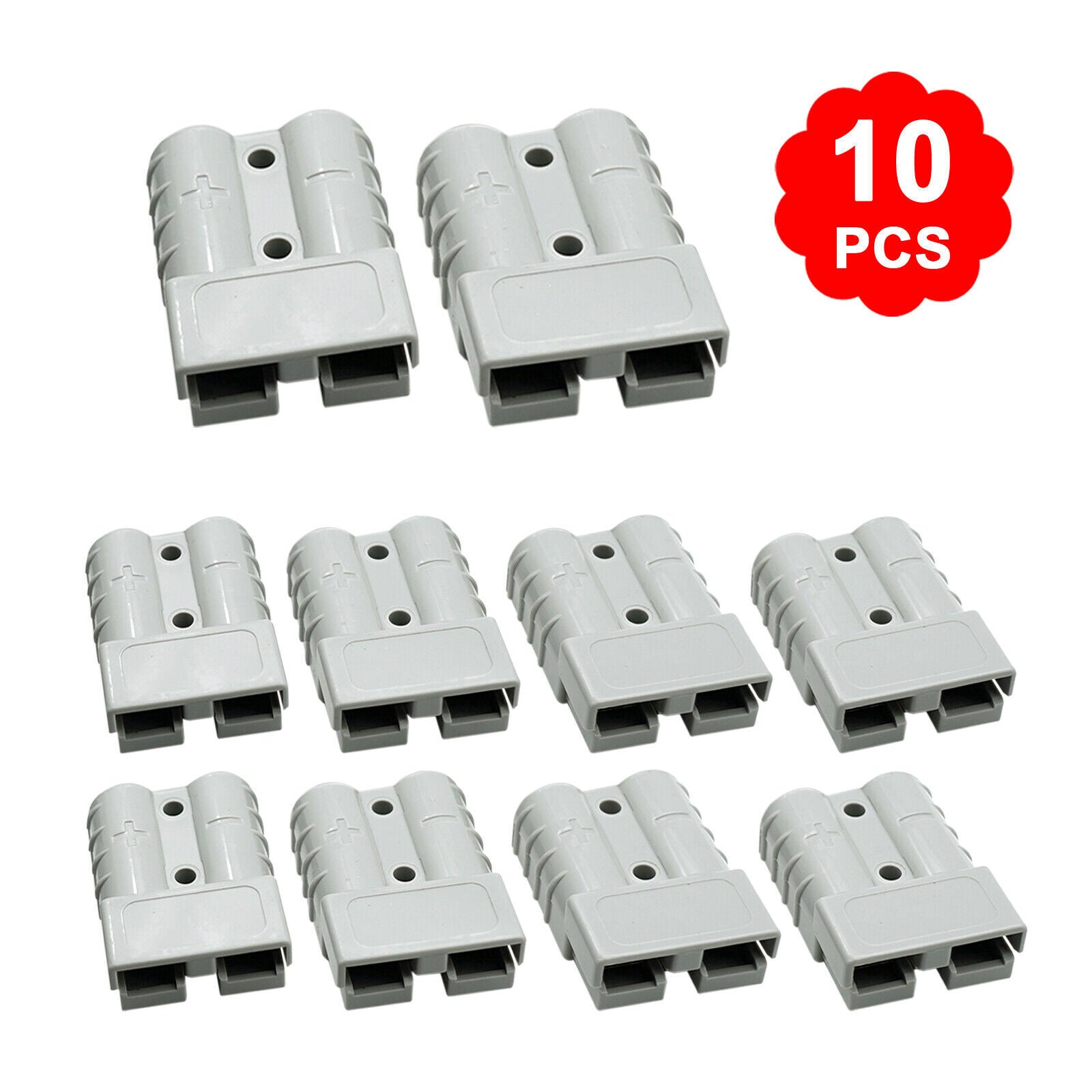 10Pack For Anderson Style Plug Connectors DC Power Tool 50 AMP 12-24V 6AWG
