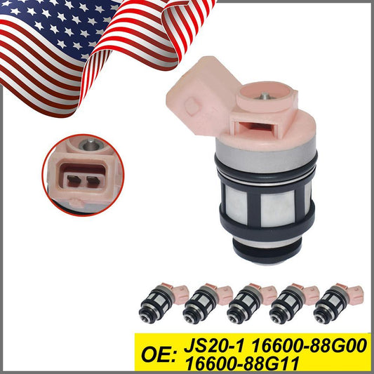 6Pcs Fuel Injectors 16600-88G10 for Nissan Pathfinder D21 Pickup Quest 3.0L V6