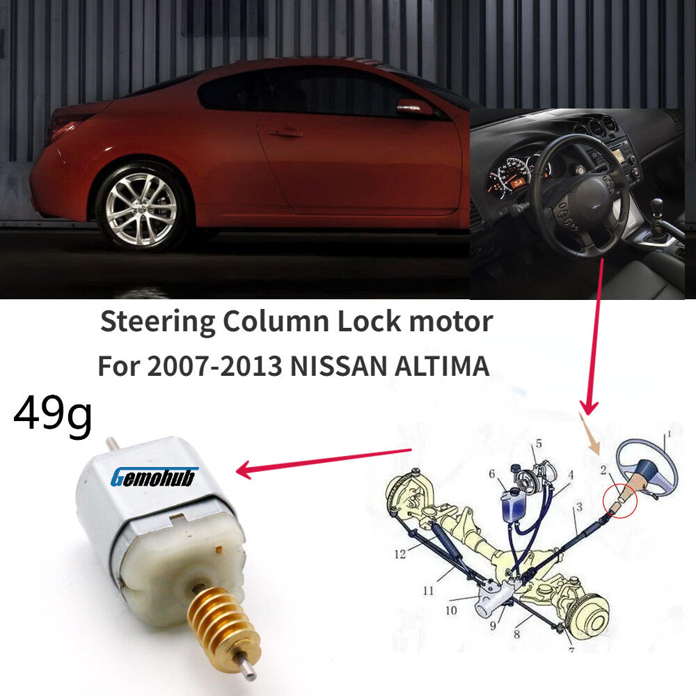 ESL / ESV Steering Column Lock motor for 2007-2013 for NISSAN ALTIMA