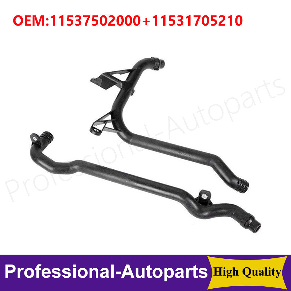 Two heater inlet coolant hoses suitable for 2001-2006 for BMW E46 325 E83 X3 E53 X5
