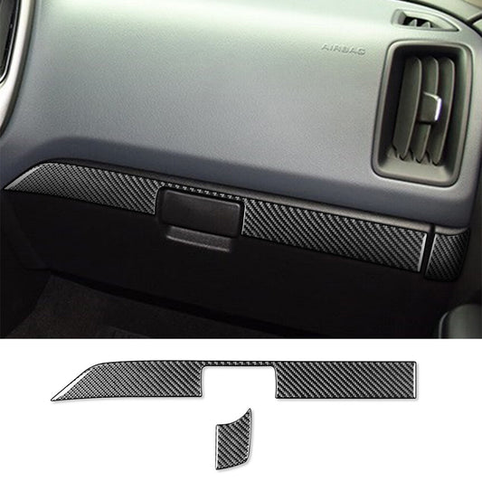 Carbon Fiber Dashboard for Co -pilot Panel Trim for Chevrolet Colorado for GMC for Canyon 15+