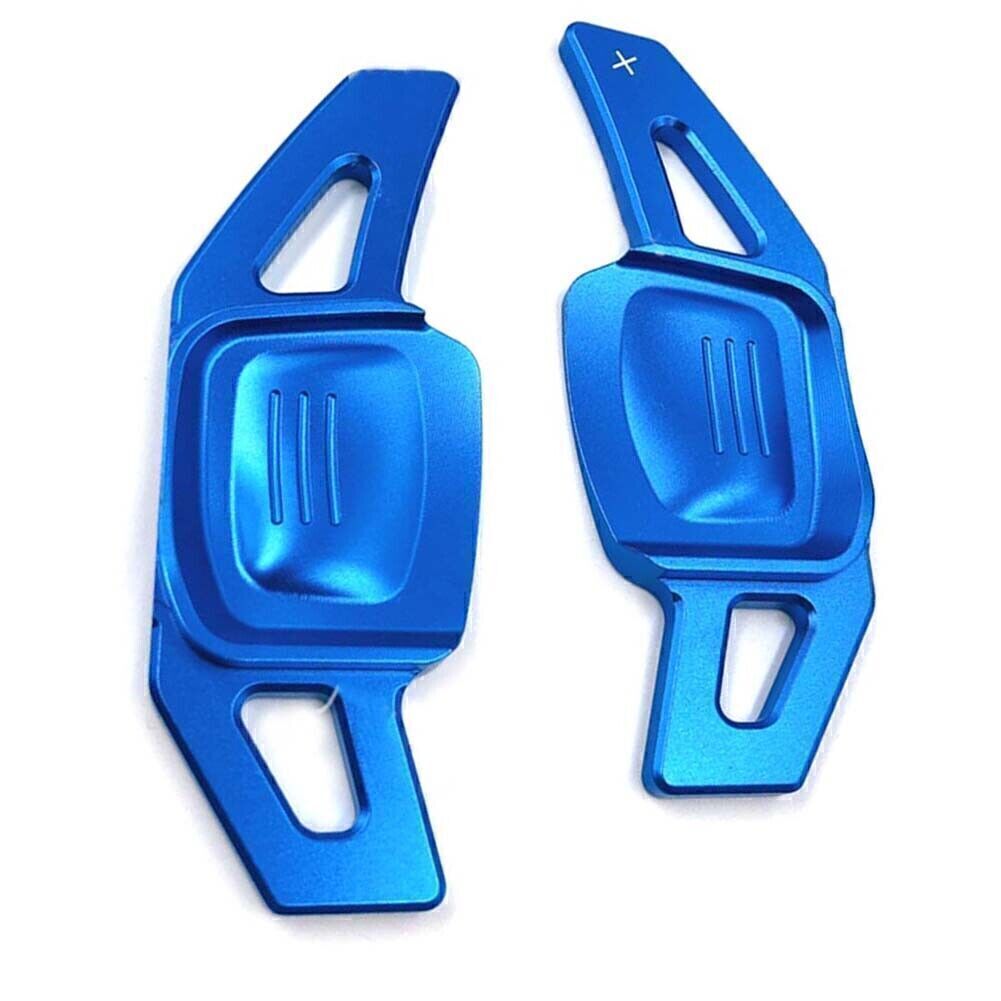 for VW for Tiguan for Golf 7 MK7 for Passat B8 Blue Steering Wheel Paddle Shifter Extension