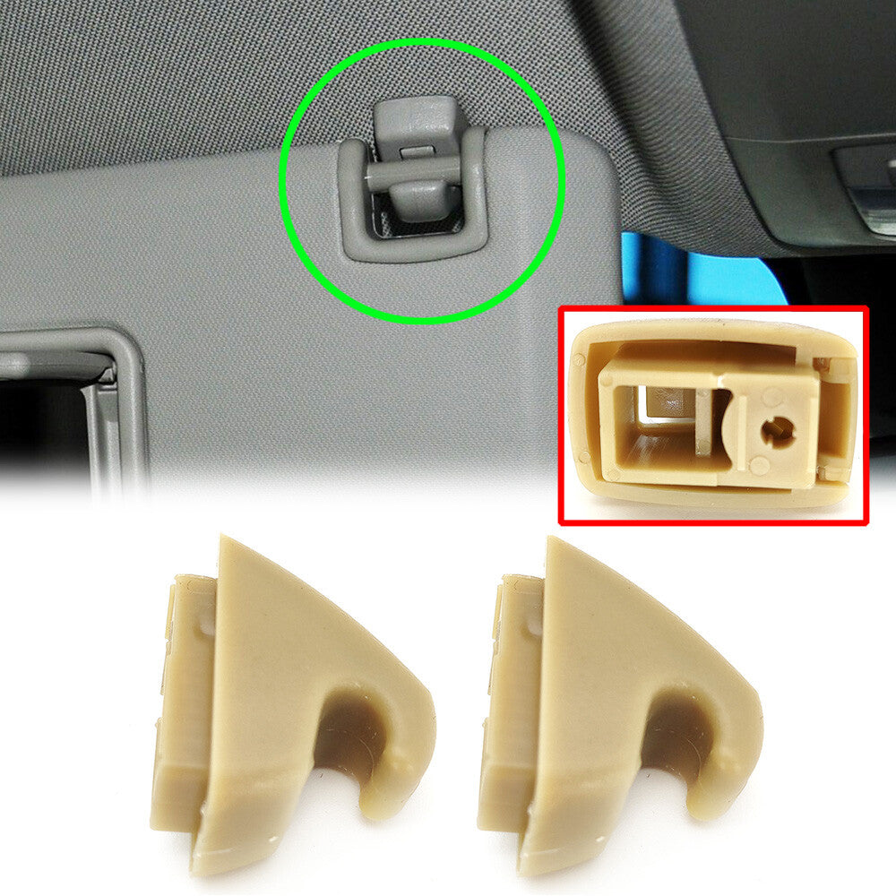 2pcs sun visor clip holder for Holden Barina TM Volt Astra PJ for Cruze Insignia