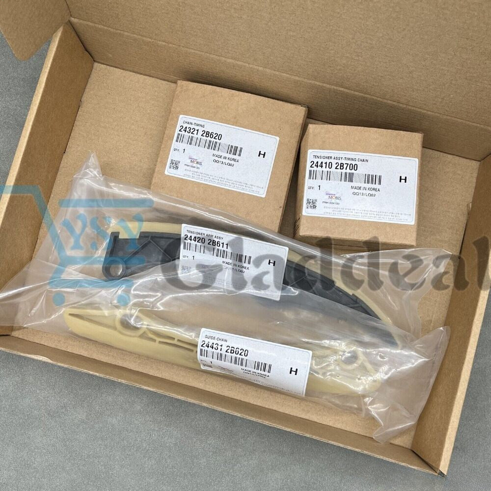OE engine timing chain kit for Soul Rio Forte Accent for Veloster for Elantra 1.6L