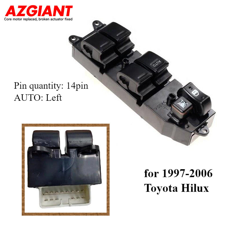 84820-04020 84820-22290 Left Power Window Door Switch for Toyota Hilux