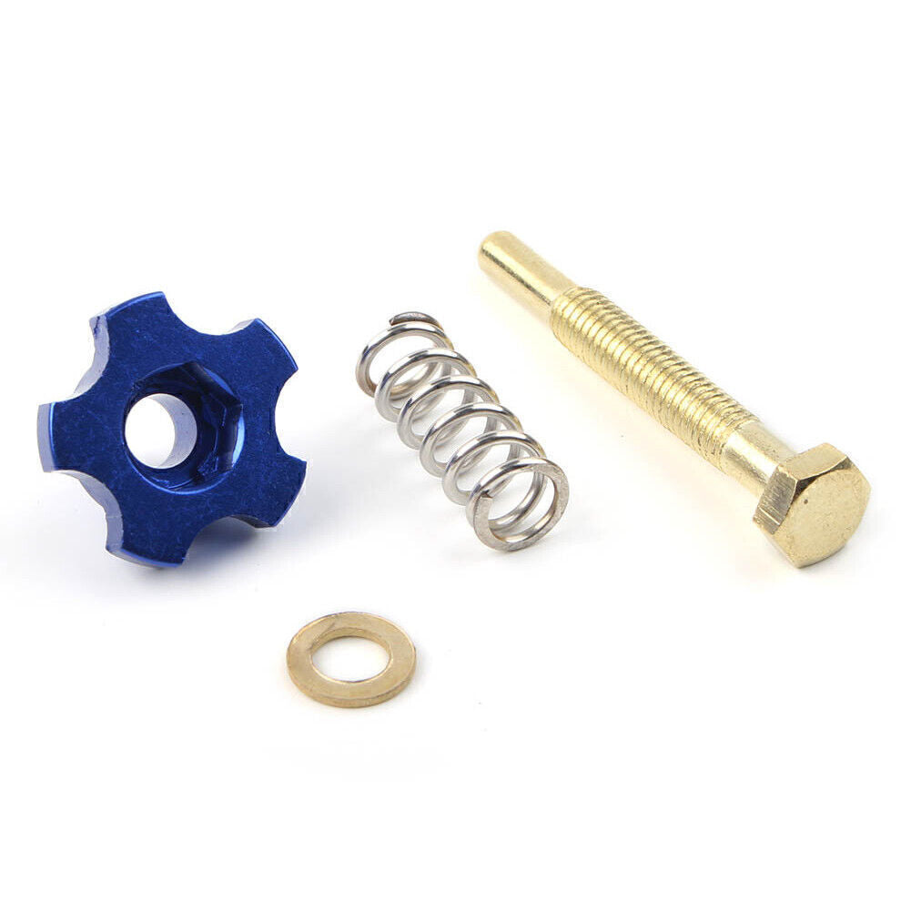 Motorcycle Carburetor Idle Speed Adjusting Screw kit Fit PWK Carbs Blue