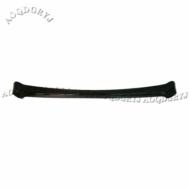 for TOYOTA PRADO FJ150 2014-17 Black ABS Hood Bonnet Grille Lip Cover Strip Trim