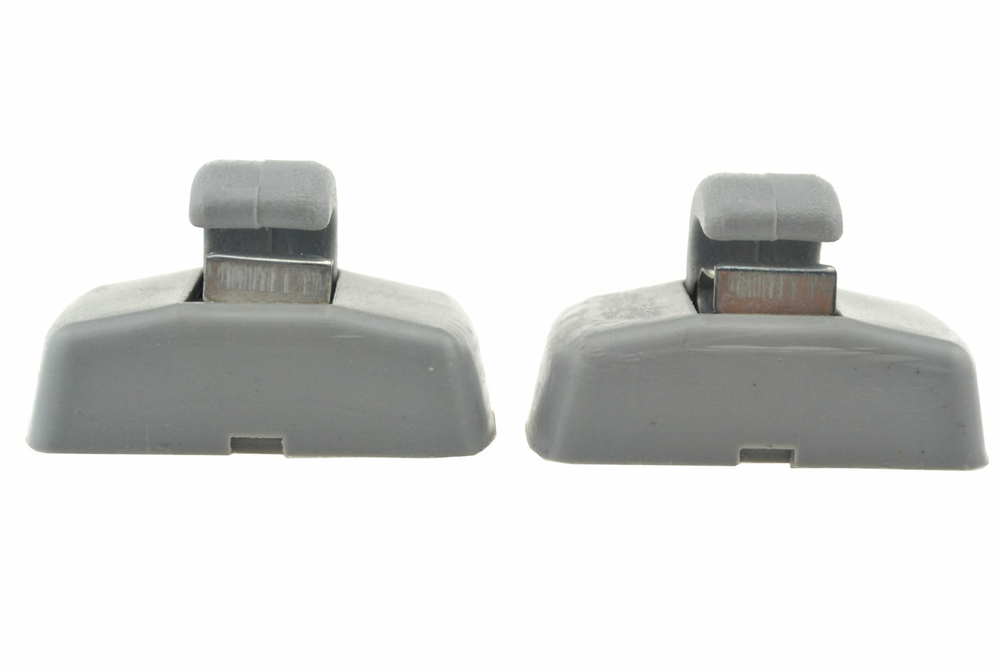New 2 Pcs for VW for Jetta Beetle Eos for Golf for Passat Grey Sun Visor Clips 3B0857561B