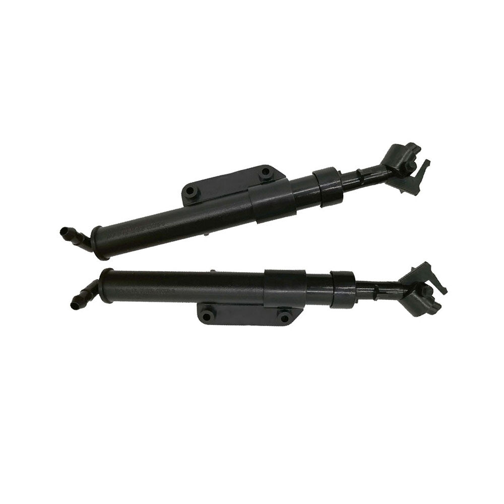 1 Pair Headlight Washer Fluid Jet Nozzle Left Right for Volvo XC60 09-13 Black