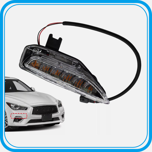 FITS for INFINITI Q50 RIGHT PASSENGER SIDE TURN SIGNAL LIGHT LAMP BUMPER