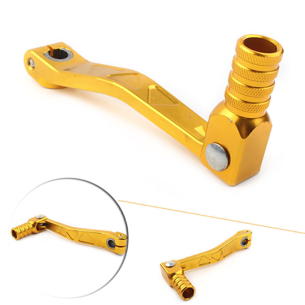 For XR CRF BBR TTR Dirt Bike Sunl Coolster CNC 10mm Folding Shifter Shift Lever