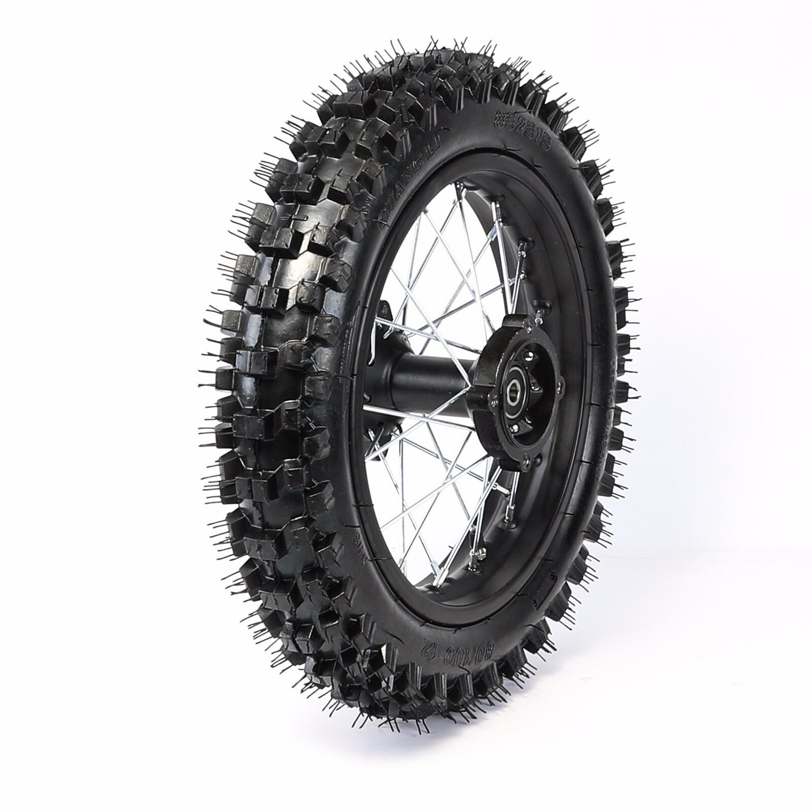 12mm 80/100-12 rear tire, 1.85x12 inch rim, wheel suitable for Taodao coolers 110, 125cc, 140cc