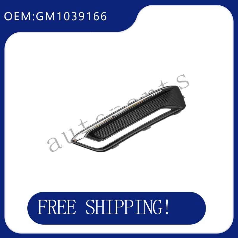 GM1039166 Right front passenger side fog light grille cover for Chevrolet Impala