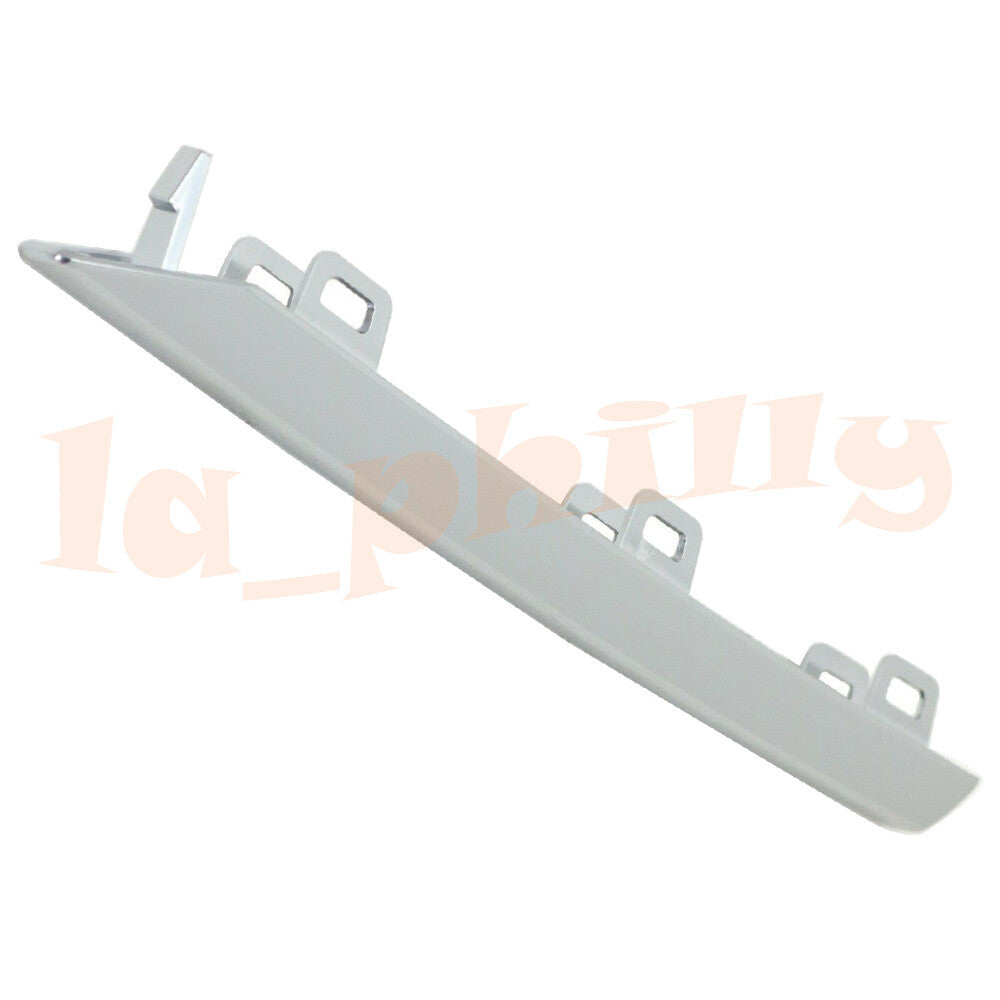 Front Left Side Bumper Trim Bezel Insert Fit for Cadillac 2013-2014 ATS Chrome