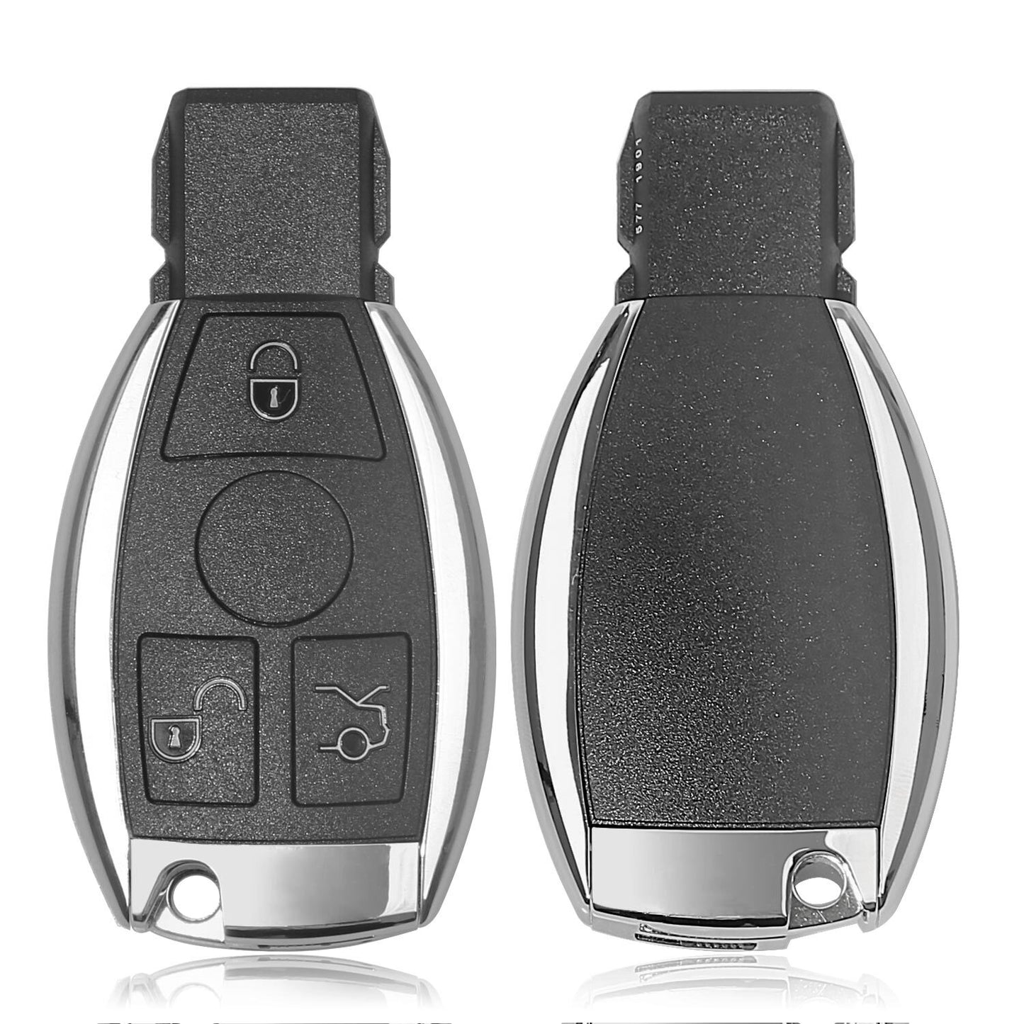 5x XNBZ01GL VVDI BE Key Pro Improved Version +3 Button Key Shell for Benz
