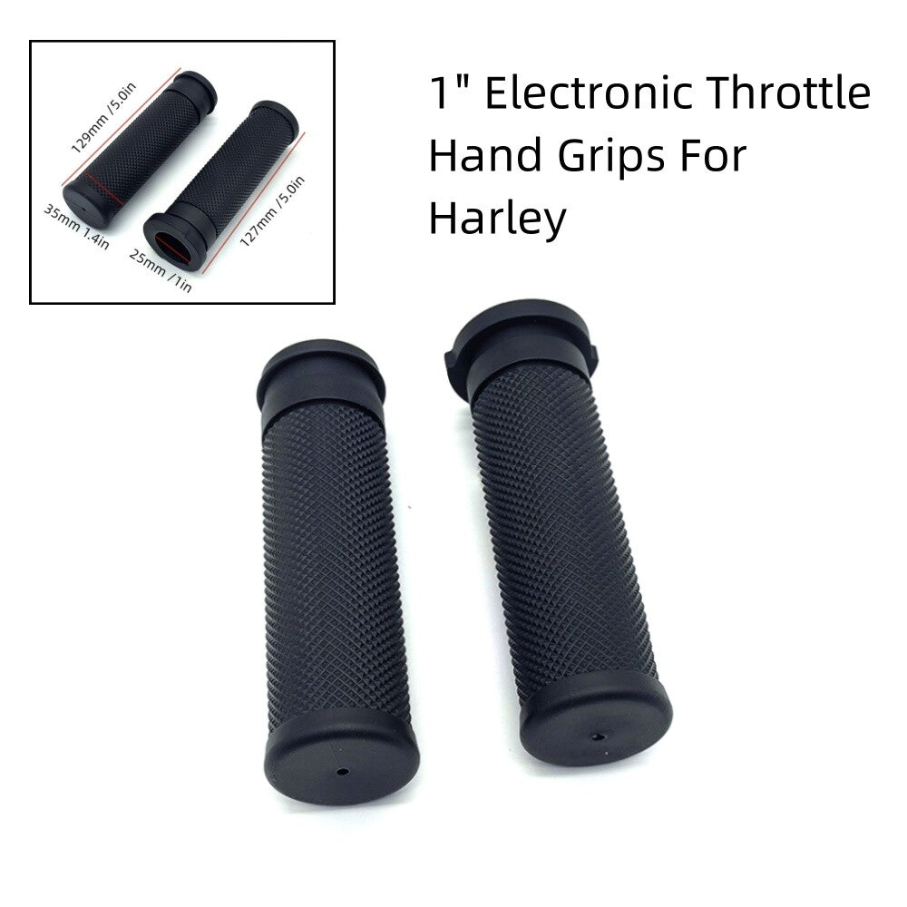 Motorcycle Handlebar Hand Grips for Harley Touring Electra Glide Softail Dyna