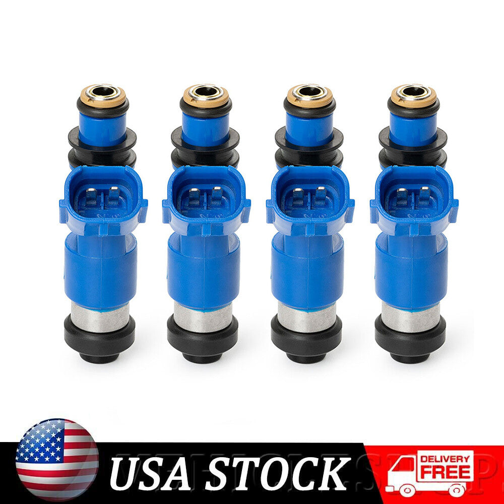 4-pack of 565cc fuel injectors for SUBARU FORESTER 2006-2013, IMPREZA 2006-2014