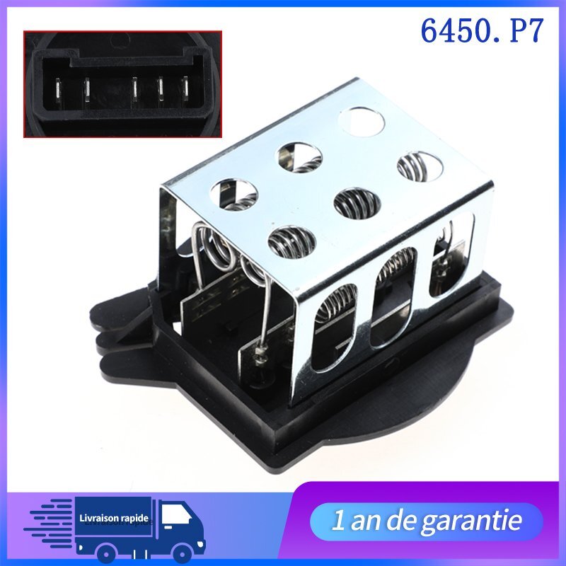 RESISTANCE DE CHAUFFAGE VENTILATION Pr¨¦vu 6450.P7 pour ZX BERLINGO 306 PARTNER