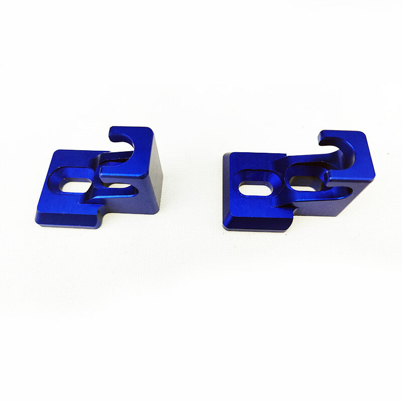 Range hood latch cover lock kit for 2007-17 for Jeep for Wrangler JK Blue