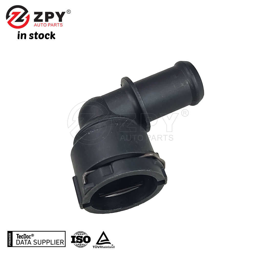 ZPY For 1998-2008 for VW for Volkswagen Beetle R32 Eos Coolant Hose Connector 1J0122291C