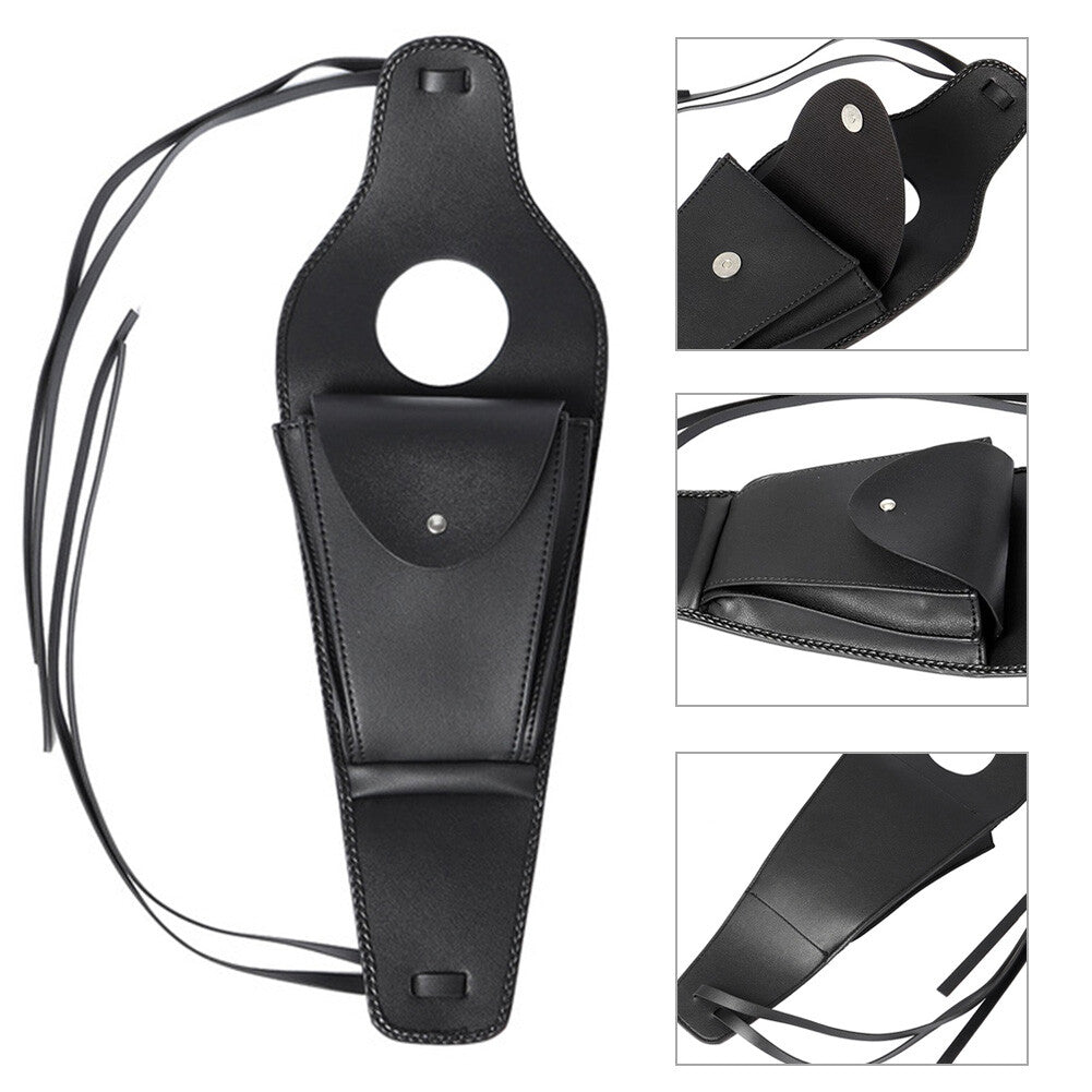 Motorcycle PU Leather Fuel Gas Tank Center Pouch Bag Tank Pad Cover Fits for Harley