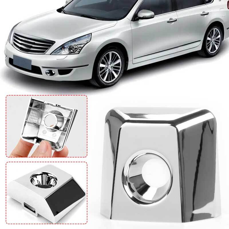 Left Driver Door Handle Key Bezel Cover for Nissan Titan 80647-9FU0B/80647-ZC00A