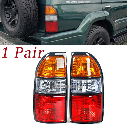 Two-piece set of rear brake lights and taillights suitable for Toyota Prado FJ90 LC90 3400/2700 (1998-2002)