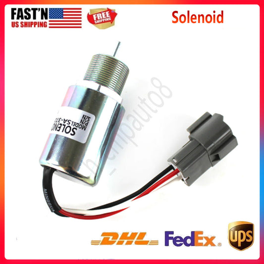 Solenoid SA-3725-12 for Mitsubishi L2E L3E S3L S4L Engine SDMO for Volvo Toro 12Vdc