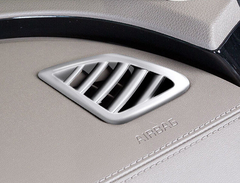 for Kia Carnival 2022-2023 Silver Instrument Uppper Air Vent Outlet Cover Trim