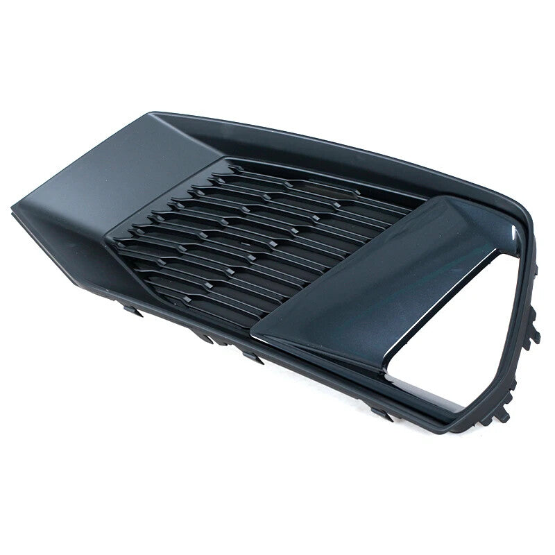 Pair fog light black fog lamp grille cover for Audi A7 Sportback 2019-2021