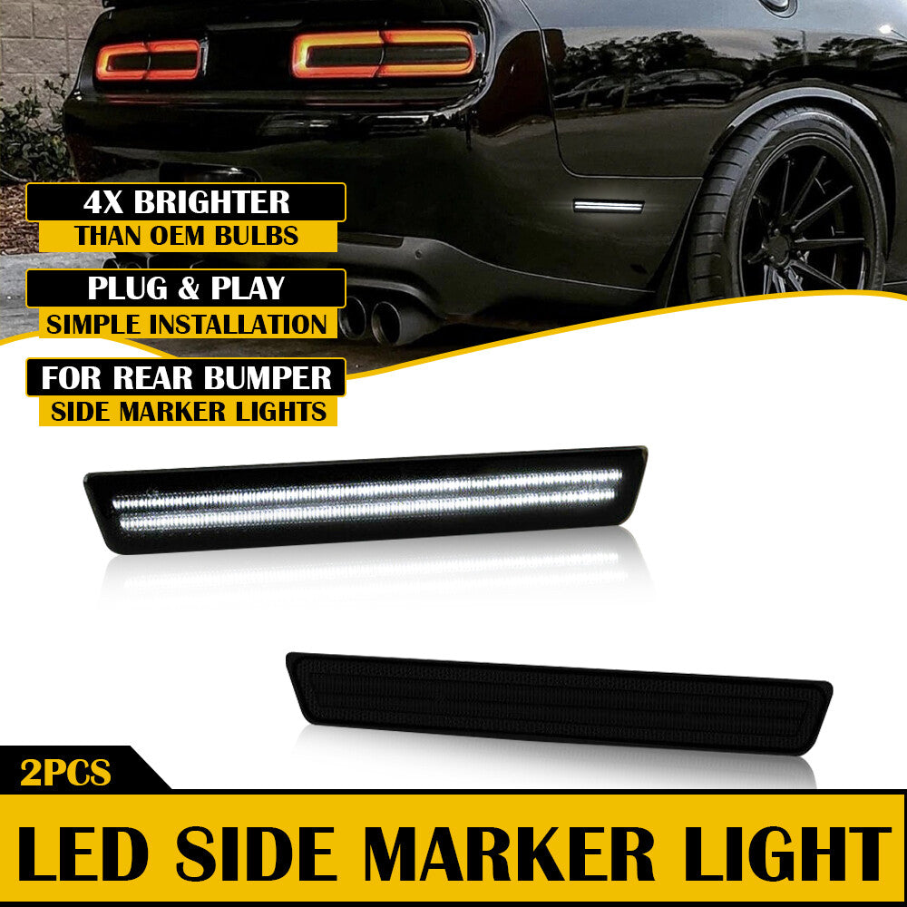 [SMOKED] White LED, Shiguang LED 15-22, Golden Yellow Crystal