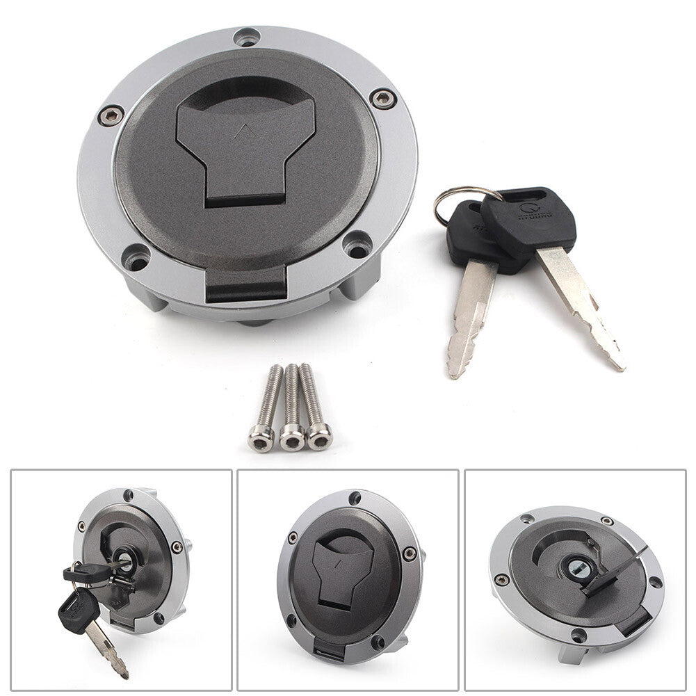 Motor Fuel Gas Cap Tank Lock w/Key for Honda MSX125 2016-2019 CBR1000RR 18-19