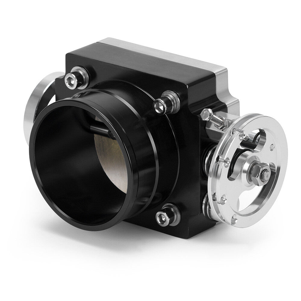 Throttle Body Performance Billet 80MM Aluminum Intake Manifold For 3 High Flow