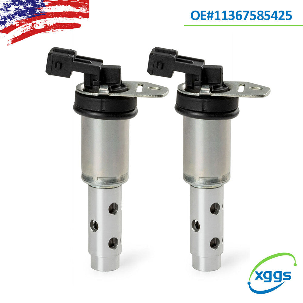 2PCS New Variable Timing Control Valve Solenoid VVT for BMW 328i X3 VANOS Z4