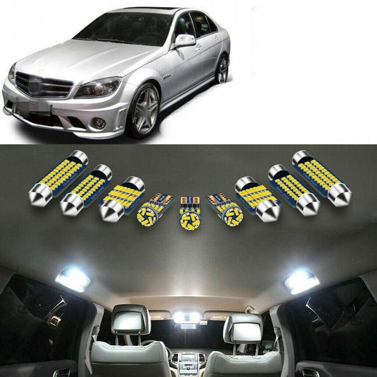 20x Interior LED Light Bulbs Kit for Benz W204 C250 C350 C300 2008-2014