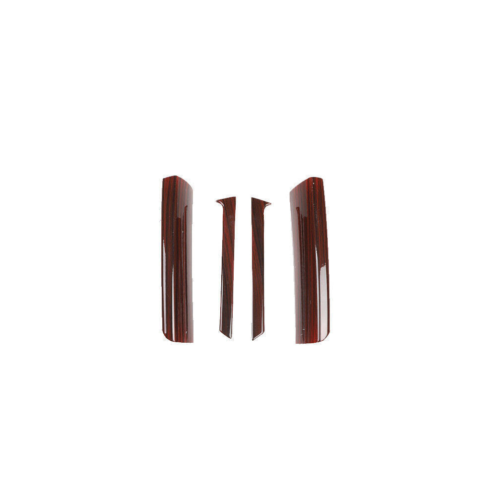 for Toyota for Corolla Cross 22-24 Red Wood Center Control Gear Both Side Trim 4PCS