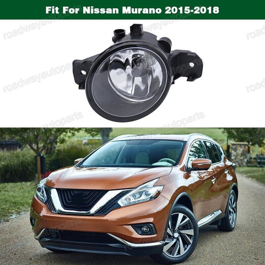 1Pcs Clear Fog Light Front Bumper Driving Lamp Right for Nissan Murano 2015-2018