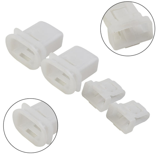 2-Pack Car Rear for Seat Locking Clips, White, Suitable for Toyota Parts